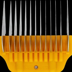 #A 3/4″ Orange Wide Snap on Comb by PetStore.Direct
