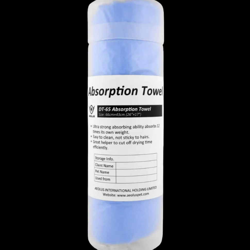 Absorption Towel in Blue by Aeolus