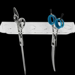 Acrylic 6 Scissor Holder Wall Mount Clear by PetStore.Direct