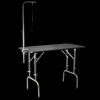 48" Adjustable Height Folding Table with Arm and Clamp by PetStore.Direct