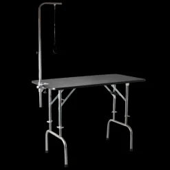 48" Adjustable Height Folding Table with Arm and Clamp by PetStore.Direct