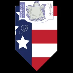 American Flag Dog Bandana by Dog Fashion Living