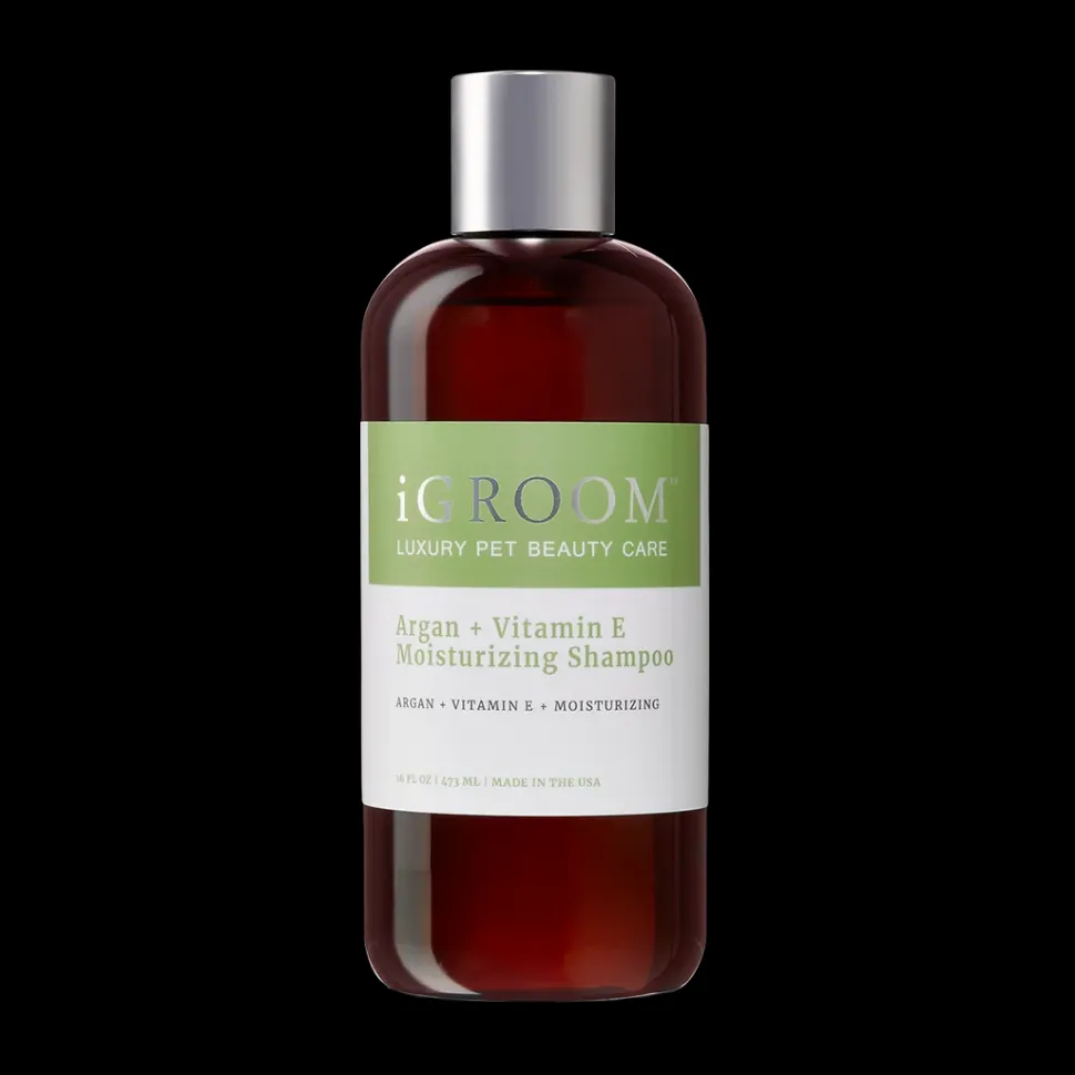 Argan and Vitamin E Shampoo 16oz by iGroom