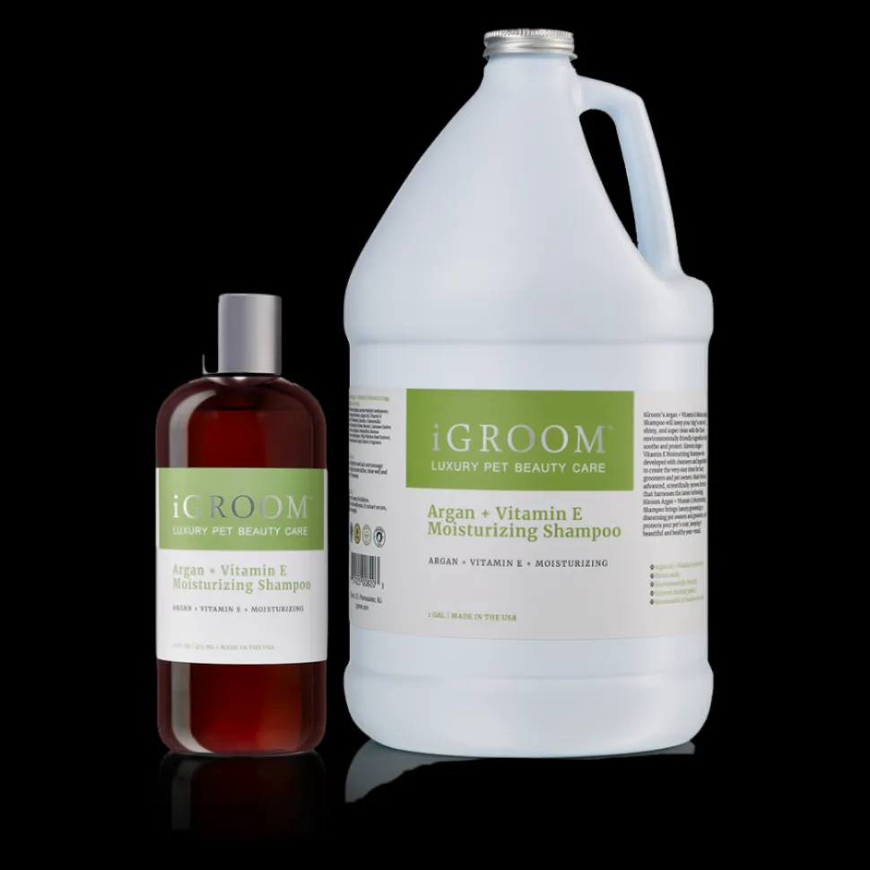 Argan and Vitamin E Shampoo 16oz by iGroom