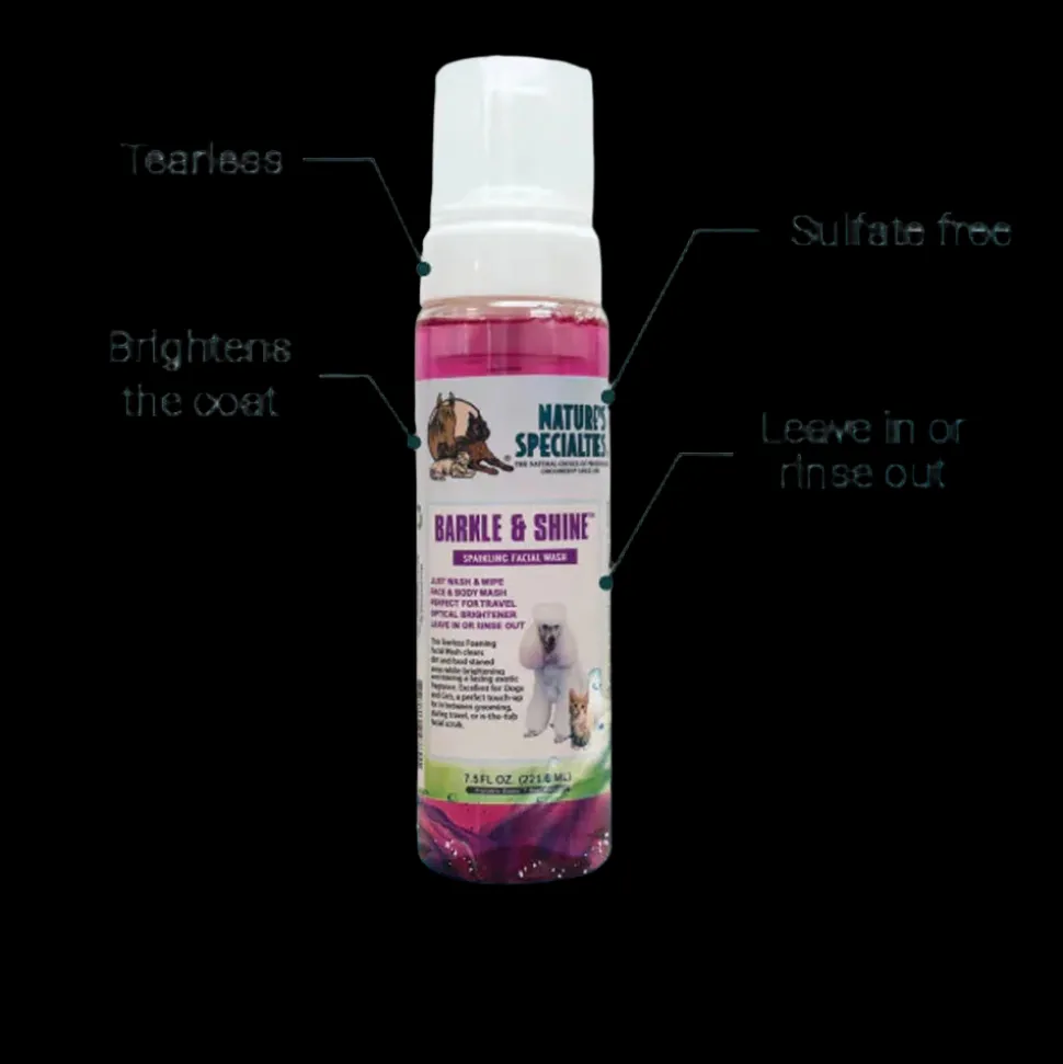 Barkle & Shine Waterless Shampoo 7.5oz by Nature's Specialties