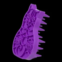 Bathing Brush for Cats Purple by ZoomGroom