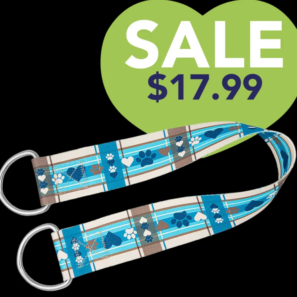 25" Belly Band Paws & Plaid by Groom Loop