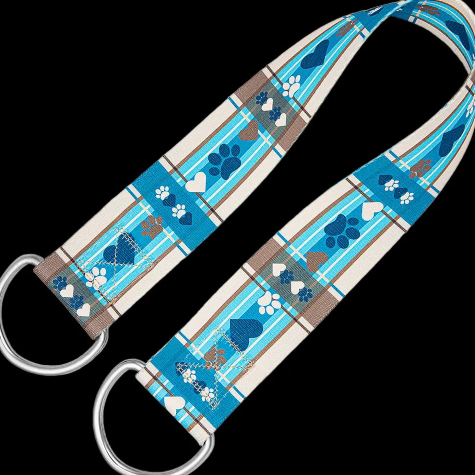 25" Belly Band Paws & Plaid by Groom Loop