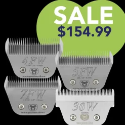 Best-Selling Wide Blades Set of 4 by PetStore.Direct