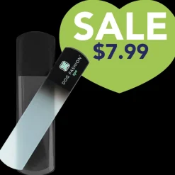 Black Glass Nail File by Dog Fashion Spa