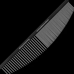 6.5" 50/50 Black Half-Moon Comb by PetStore.Direct