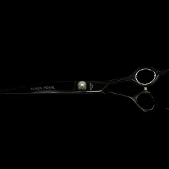 Black Pearl 8" Curved Even Handle Shear by Geib