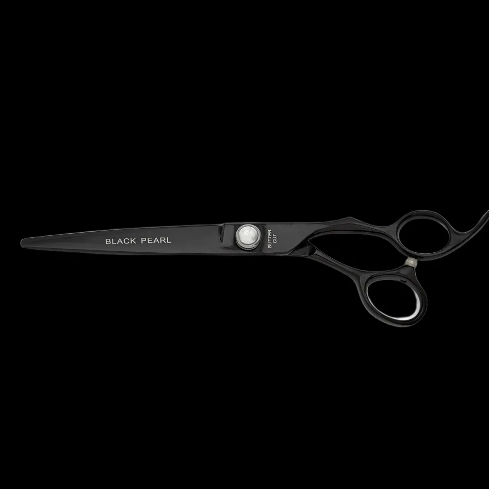 Black Pearl 7.5" Straight Shear by Geib