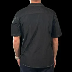 Black Unisex Shirt by Jim Jump