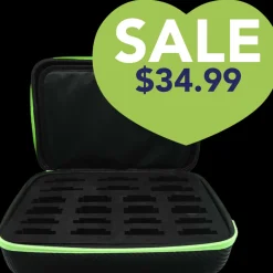 Blade Storage Case Green-Holds 22 Blades by Joyzze