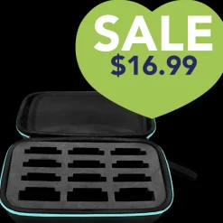 Blade Storage Case Teal-Holds 12 Blades by Joyzze