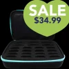 Blade Storage Case Teal-Holds 22 Blades by Joyzze