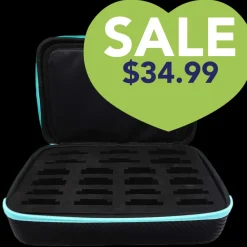 Blade Storage Case Teal-Holds 22 Blades by Joyzze