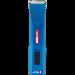 Blue Saphir Cordless Clipper Two Batteries with Free Clipper Grip by Heiniger