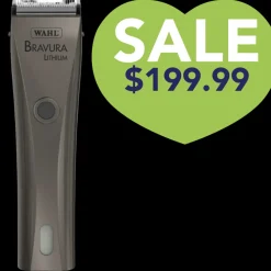 Bravura Lithium Cordless Clipper Gun Metal by Wahl