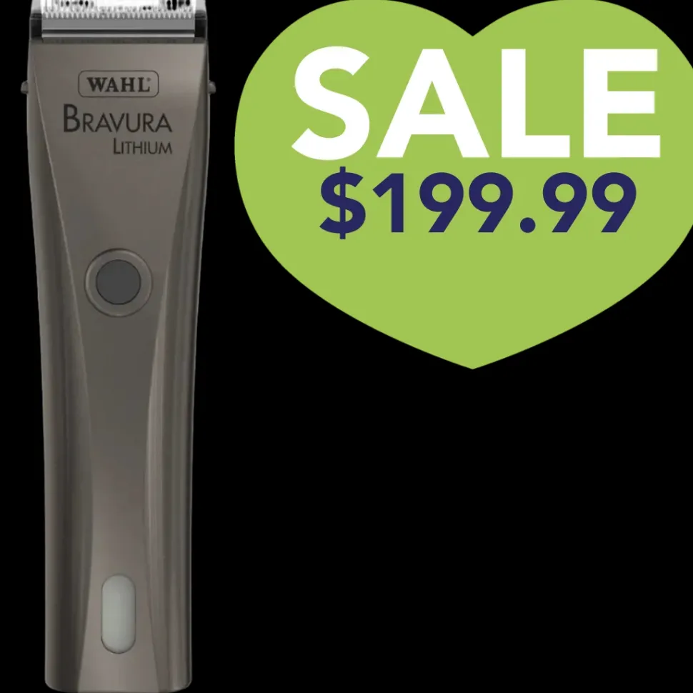 Bravura Lithium Cordless Clipper Gun Metal by Wahl