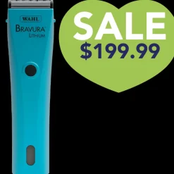 Bravura Lithium Cordless Clipper Turquoise by Wahl