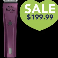 Bravura Lithium Cordless Clipper Purple by Wahl