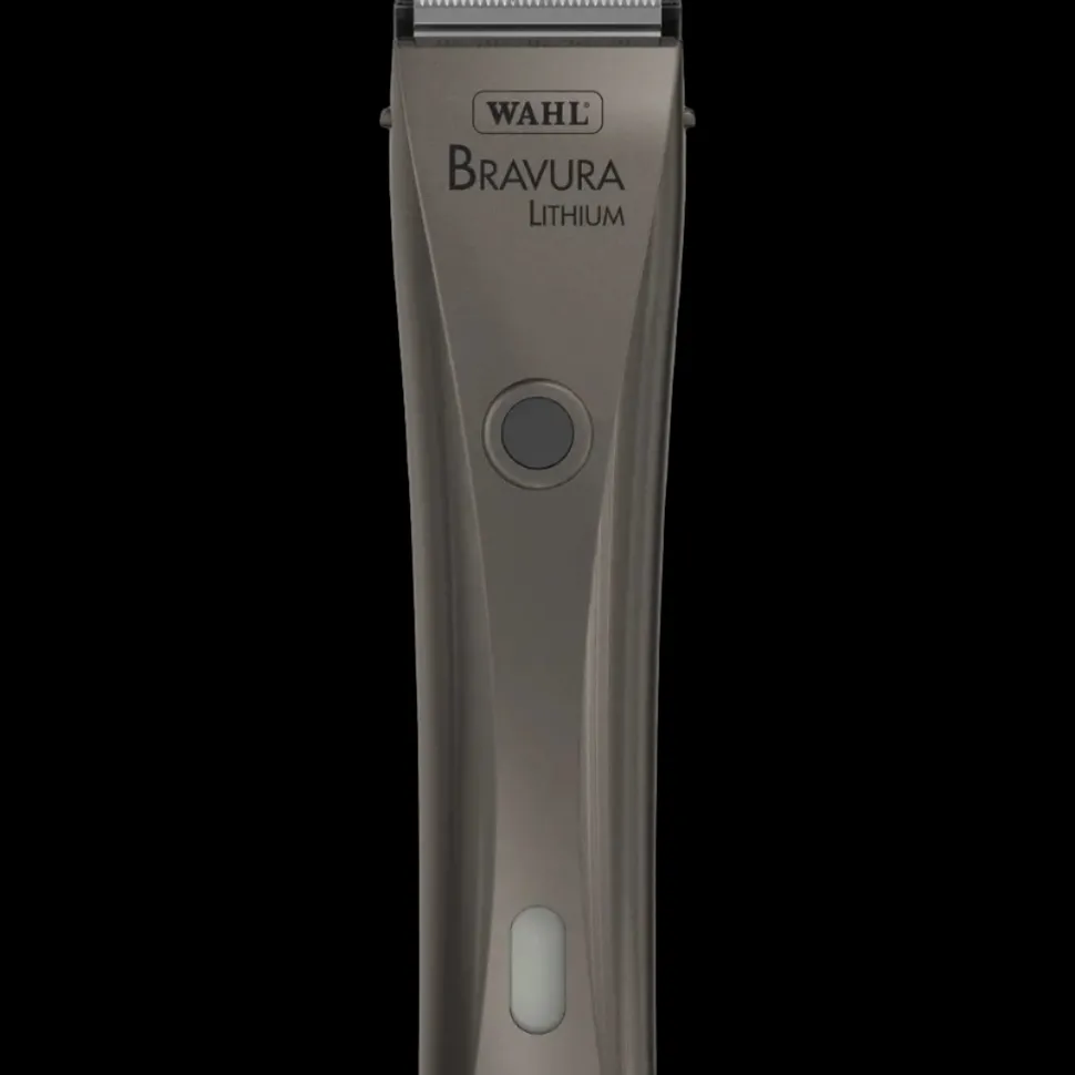 Bravura Lithium Cordless Clipper Gun Metal by Wahl