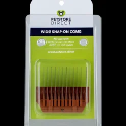 #1 1/2″ Brown Wide Snap on Comb by PetStore.Direct