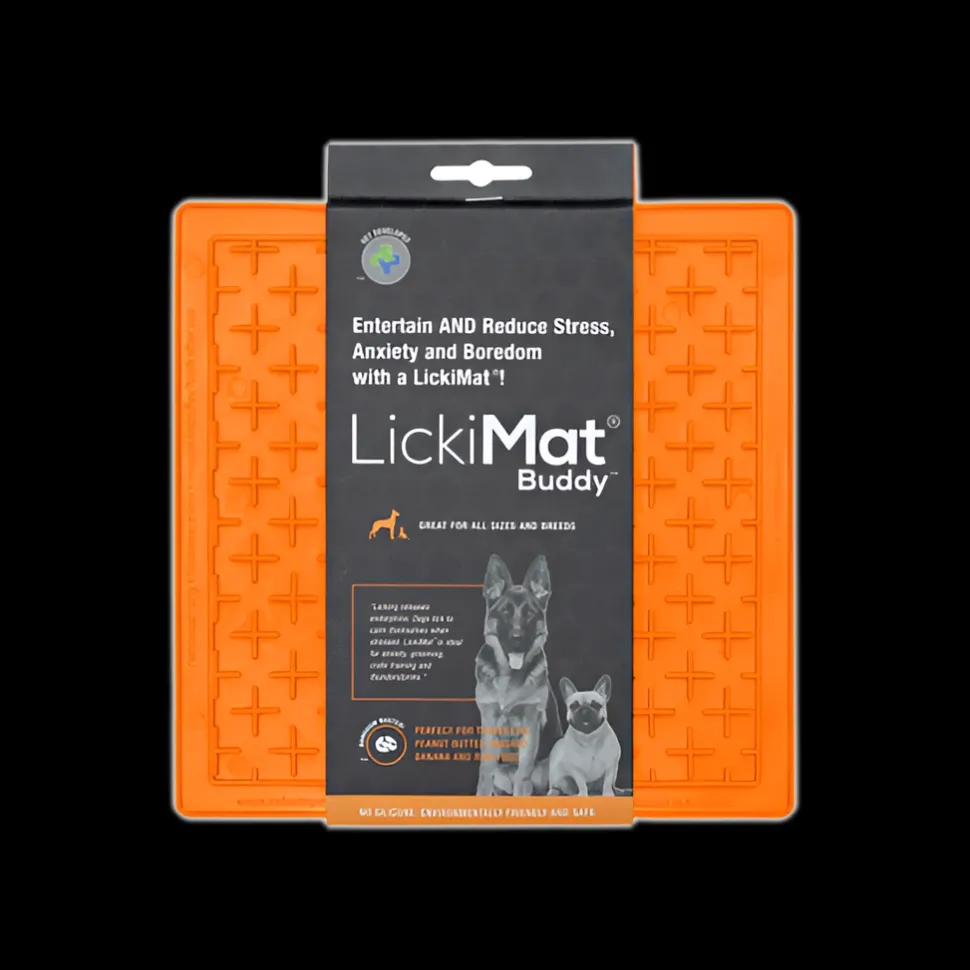 Buddy for Dogs Orange by LickiMat