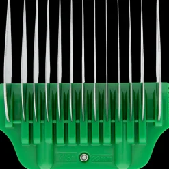 #C 7/8″ Green Wide Snap on Comb by PetStore.Direct