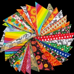 Casual Bandanas - 60 Assorted Sizes and Patterns by Bandanas Unlimited