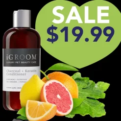 Charcoal and Keratin Shampoo 16oz by iGroom