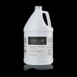 Charcoal and Keratin Shampoo Gallon by iGroom