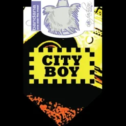 City Boy Dog Bandana by Dog Fashion Living