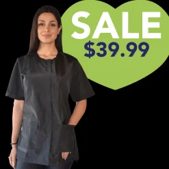 Classic Black Waterproof Jacket by Ladybird Line