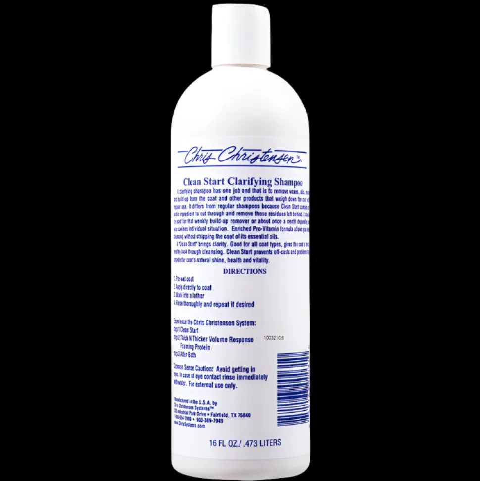 Clean Start Clarifying Shampoo 16oz by Chris Christensen