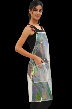 Clear Sparkle Signature Apron by Ladybird Line
