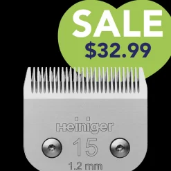 #15 Clipper Blade 1.2 mm by Heiniger