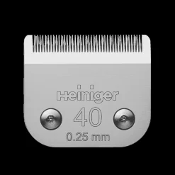#40 Clipper Blade 0.25 mm by Heiniger