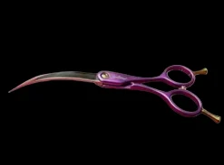 Colibri Super Curved Scissors Amethyst 6.5" by Zolitta