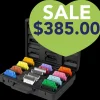 10 Colored Combs 1/8″ through 1 1/2″ with 4 blades by Zolitta