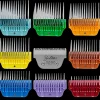 8 Colored Wide Combs 1/8" through 1" with 30W by Zolitta