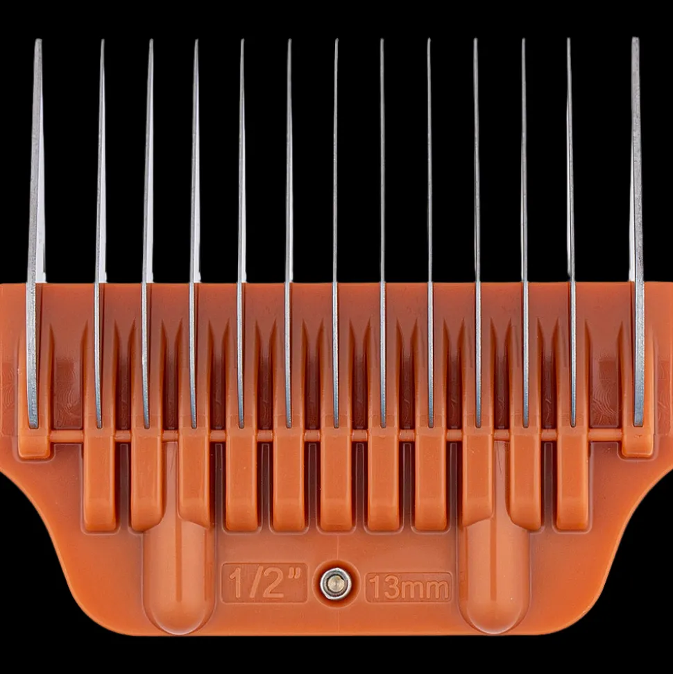 6 Colored Wide Combs with 30W blade by Zolitta