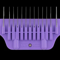 6 Colored Wide Combs with 30W blade by Zolitta