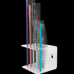 Comb Holder For Wall and Table Clear by PetStore.Direct