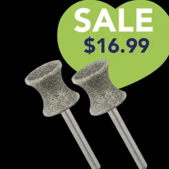 Concave Shape Dremel Bit Set of 2 by PetStore.Direct