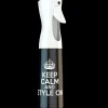 Continuous Spray Bottle Keep Calm Black
