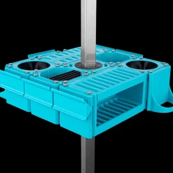 Custom Cube Tool Caddy Cyan by Vanity Fur