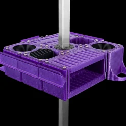 Custom Cube Tool Caddy Jolly Purple by Vanity Fur
